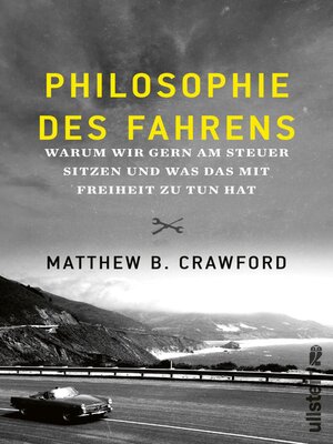 cover image of Philosophie des Fahrens